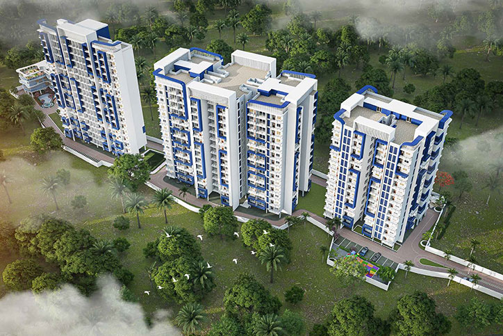 The Habitat Apartments at Bariyatu Booty Road, Ranchi images